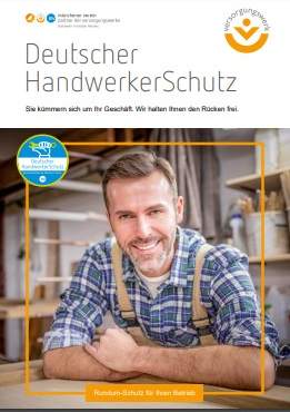 Handwerker mit Deuschem Handwerkerschutz