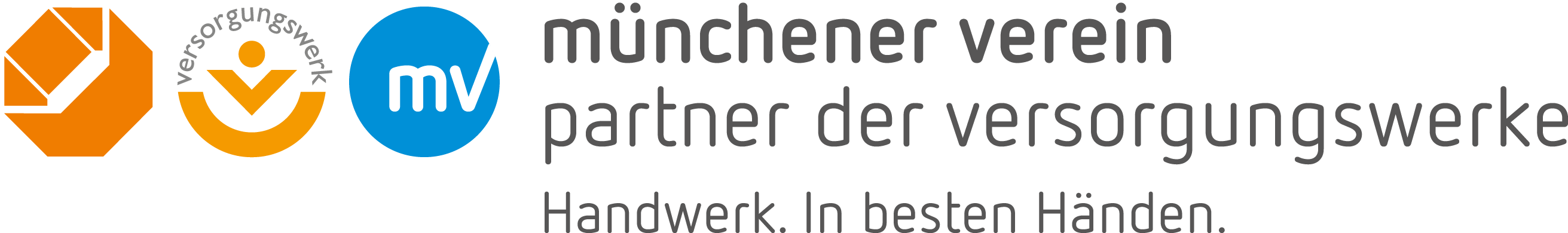 Logo "Münchener Verein Partner der Versorgungswerke"