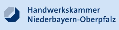 Logo der Handwerkskammer Niederbayern/Oberpfalz